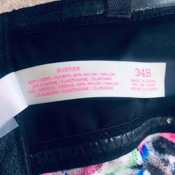 Pink Victoria’s Secret Bustier - Picture 5 of 5